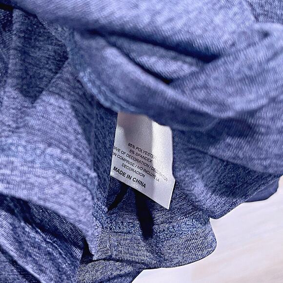 U.S. Department Of Veterans Affairs 1/4 Zip Performance Pullover Blue Mens 4XL - Picture 6 of 6